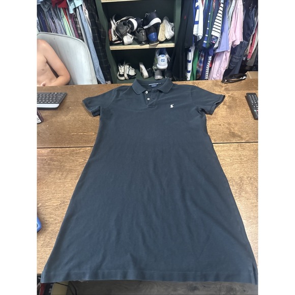 Polo Ralph Lauren Dresses & Skirts - Polo Ralph Lauren Dress Women's Large The Mesh Mini 100% Cotton Black